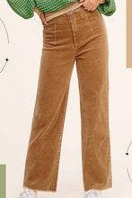Load image into Gallery viewer, MINERAL WASHED CORD PANT - CAMEL