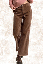 Load image into Gallery viewer, MINERAL WASH CORD PANT - BROWN