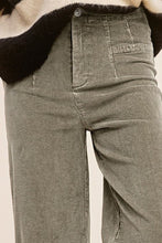 Load image into Gallery viewer, MINEARL WASHED CORD PANT - OLIVE