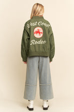 Load image into Gallery viewer, WEST COAST EMBROIDERED BOMBER JACKET
