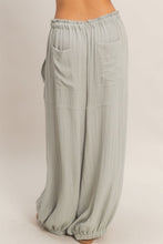 Load image into Gallery viewer, SAGE ELASTIC HEM DRAWSTRING PANT
