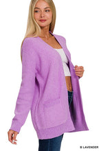 Load image into Gallery viewer, OPEN FRONT SWEATER CARDIGAN
