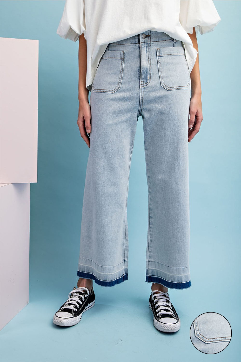 SERENITY CROPPED JEANS