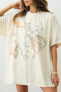 RODEO WESTERN GRAPHIC TEE