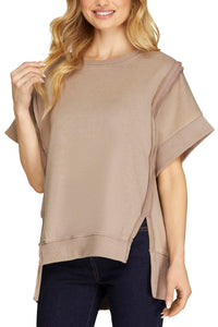 LEAH OVERSIZED TOP