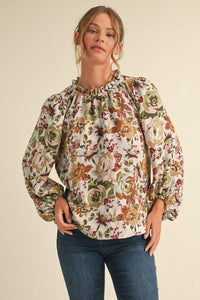 OLIVE ROSE TOP