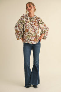 OLIVE ROSE TOP