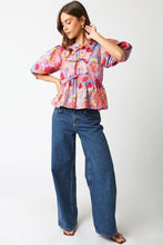 Load image into Gallery viewer, REESE FLORAL BLOUSE
