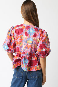 REESE FLORAL BLOUSE