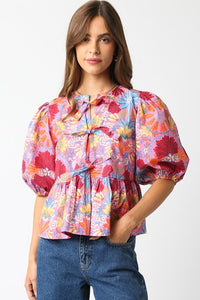REESE FLORAL BLOUSE