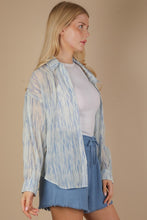 Load image into Gallery viewer, OVERSIZED PLEATED BLOUSE
