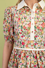Load image into Gallery viewer, FLORAL MINI DRESS
