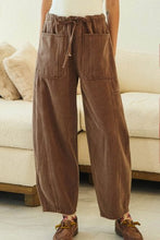 Load image into Gallery viewer, MOCHA VINTAGE WASH PANTS
