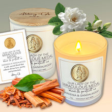 Load image into Gallery viewer, Saint Scentspirations Candles: Saint Peregrine - Sea Salt &amp; Driftwood
