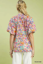 Load image into Gallery viewer, MIXED FLORAL BLOUSE
