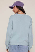 Load image into Gallery viewer, BLUE FISH SWEATER
