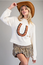 Load image into Gallery viewer, HORSESHOE SWEATER
