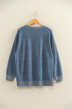 Load image into Gallery viewer, DUSTY BLUE INSIDE OUT SWEATSHIRT
