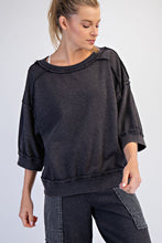 Load image into Gallery viewer, BLACK FRENCH TERRY SET
