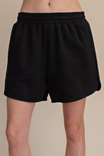 Load image into Gallery viewer, BLACK SWEAT SHORTS
