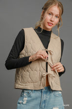 Load image into Gallery viewer, WITH LOVE QUILTED VEST
