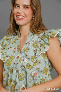 CHIC BLOOM BLOUSE