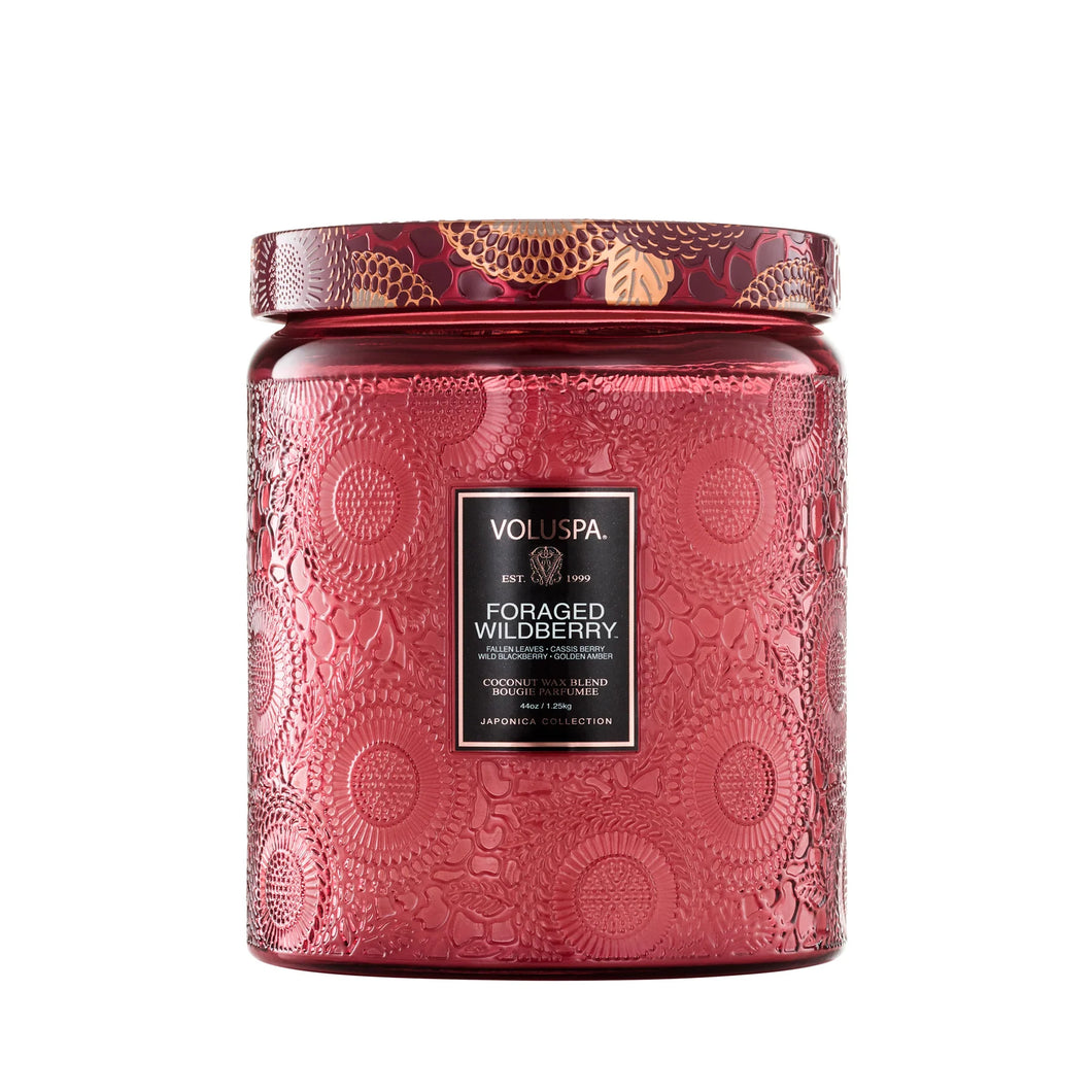 VOLUSPA FORAGED WILDBERRY 44 OZ LUXE JAR