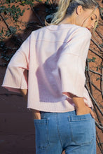 Load image into Gallery viewer, SOFT PINK OVERSIZED SWEATER
