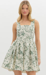 GREEN GARDEN DRESS