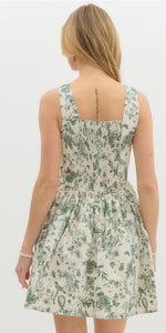 GREEN GARDEN DRESS