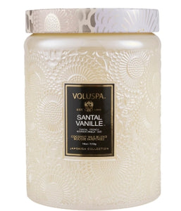 VOLUSPA SANTAL VANILLE 18OZ LARGE JAR