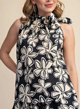 Load image into Gallery viewer, BLACK FLORAL PRINT SET
