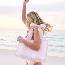 Load image into Gallery viewer, Case-Mate Afternoon Rosé Bow Jelly Tote Bag
