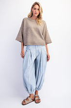 Load image into Gallery viewer, CREW NECK OVERSIZED SWEATER
