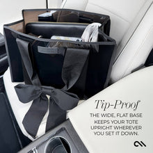 Load image into Gallery viewer, Case-Mate Midnight Black Bow Jelly Tote Bag
