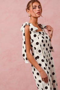 POLKA DOT JUMPSUIT