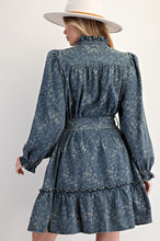 Load image into Gallery viewer, DIRTY WASH DENIM DRESS

