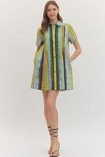 Load image into Gallery viewer, GEOMETRIC MINI DRESS

