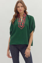 Load image into Gallery viewer, HOLIDAY DOLMAN BLOUSE

