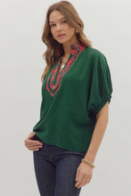 Load image into Gallery viewer, HOLIDAY DOLMAN BLOUSE
