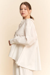 YOUR BASIC LONG SLEEVE BLOUSE